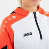 JAKO Zip Hoodie Dynamic - weiß/coral/marine – Bild 8