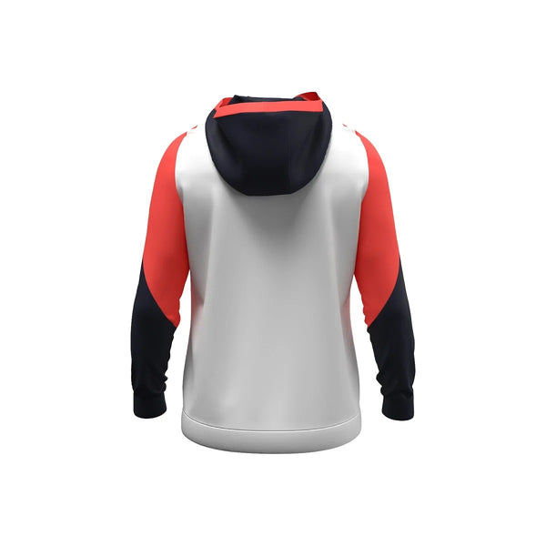 JAKO Zip Hoodie Dynamic - weiß/coral/marine – Bild 11