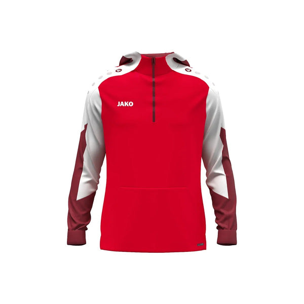 JAKO Zip Hoodie Dynamic - rot/weiß/dunkelrot – Bild 9