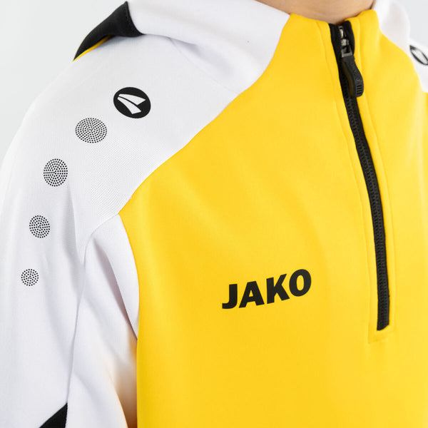 JAKO Zip Hoodie Dynamic - gelb/weiß/schwarz – Bild 7