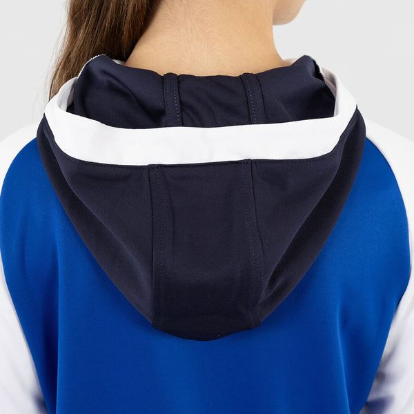JAKO Zip Hoodie Dynamic - royal/weiß/marine – Bild 7
