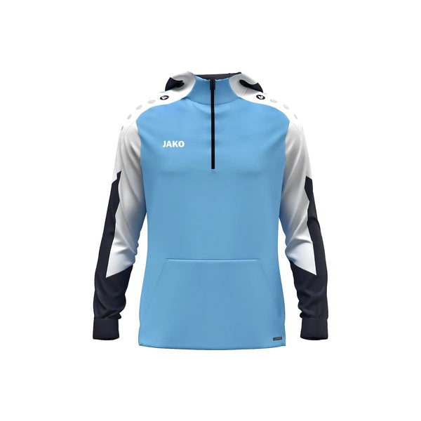 JAKO Zip Hoodie Dynamic - skyblue/weiß/marine – Bild 5