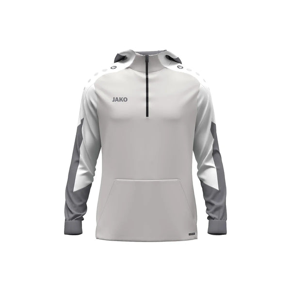 JAKO Zip Hoodie Dynamic - hellgrau/weiß/grau – Bild 9