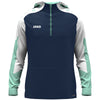 JAKO Zip Hoodie Dynamic - marine/weiß/minze – Bild 1