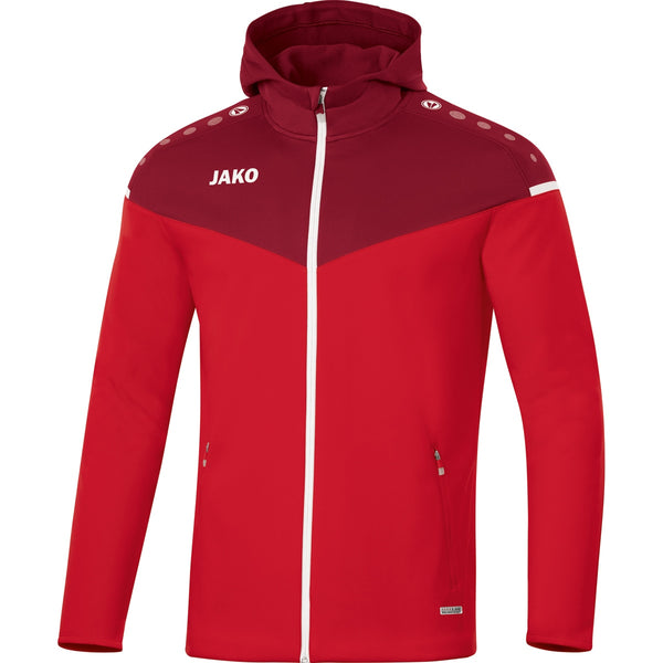 JAKO Kapuzenjacke Champ 2.0 - rot/weinrot – Bild 1