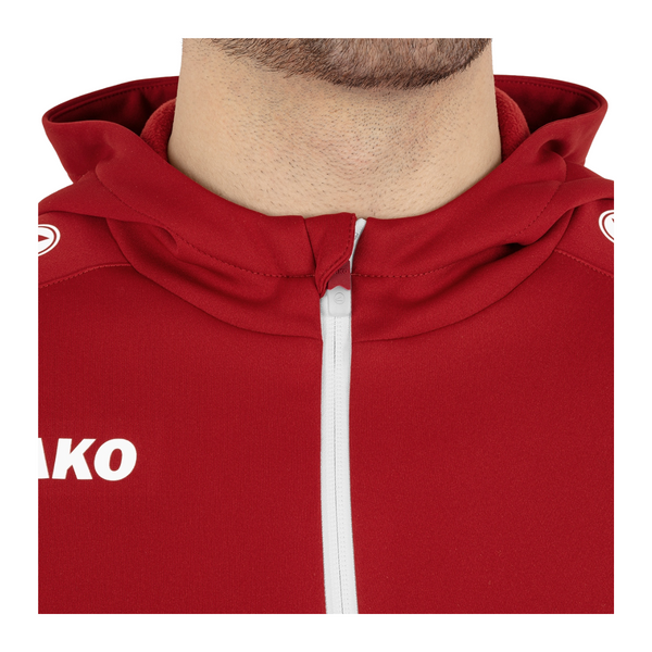 JAKO Kapuzenjacke Champ 2.0 - marine/chili rot - Mehrfarbig – Bild 5