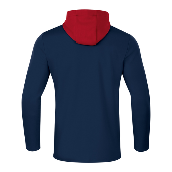 JAKO Kapuzenjacke Champ 2.0 - marine/chili rot - Mehrfarbig – Bild 9