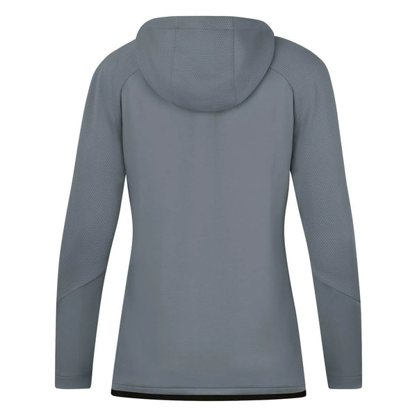 JAKO Kapuzenjacke Challenge - steingrau/schwarz – Bild 3