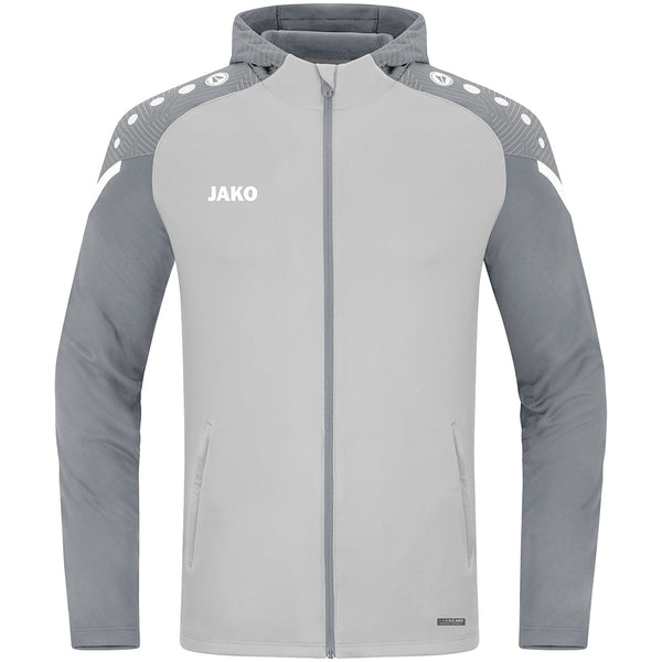 JAKO Kapuzenjacke Performance - soft grey/steingrau – Bild 1