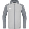JAKO Kapuzenjacke Performance - soft grey/steingrau – Bild 2
