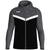 JAKO Kapuzenjacke Iconic - schwarz/anthrazit – Bild 2