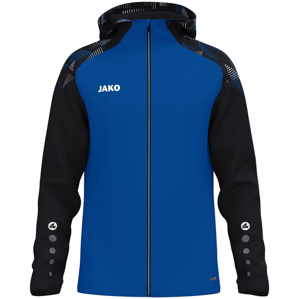 JAKO Kapuzenjacke Sonic - royal/schwarz – Bild 1