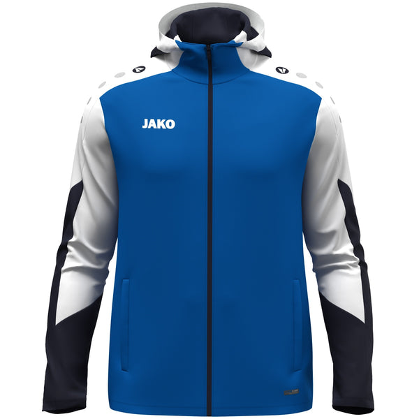 JAKO Kapuzenjacke Dynamic - royal/weiß/marine – Bild 1