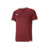 Puma teamLIGA Trikot Herren dunkelrot weiß – Bild 1