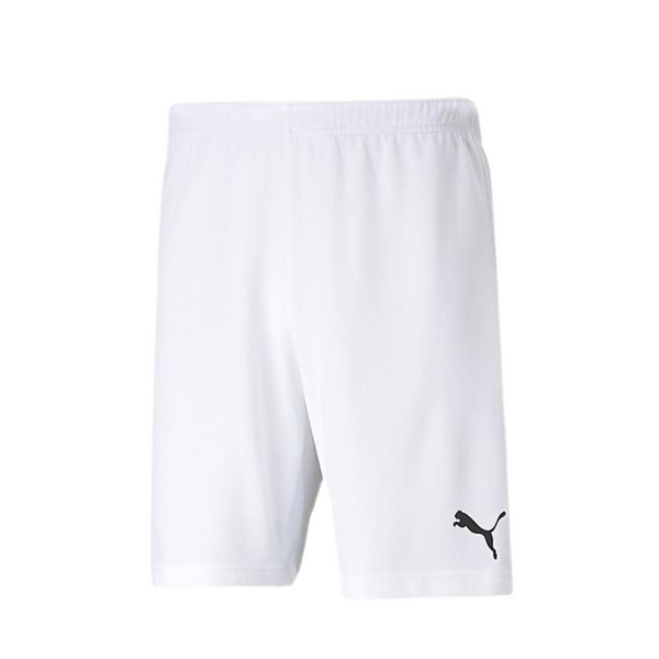 Puma Fußball teamRISE Shorts Herren weiß schwarz – Bild 1