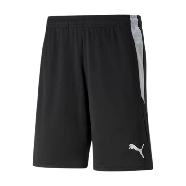 Puma teamLIGA Schiedsrichter Shorts Herren schwarz weiß – Bild 1
