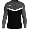 JAKO Sweat Iconic - schwarz/anthrazit – Bild 1