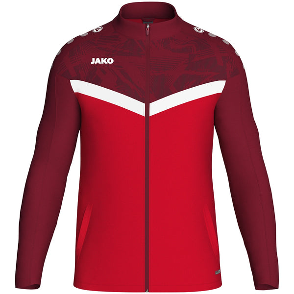JAKO Polyesterjacke Iconic - rot/weinrot – Bild 3
