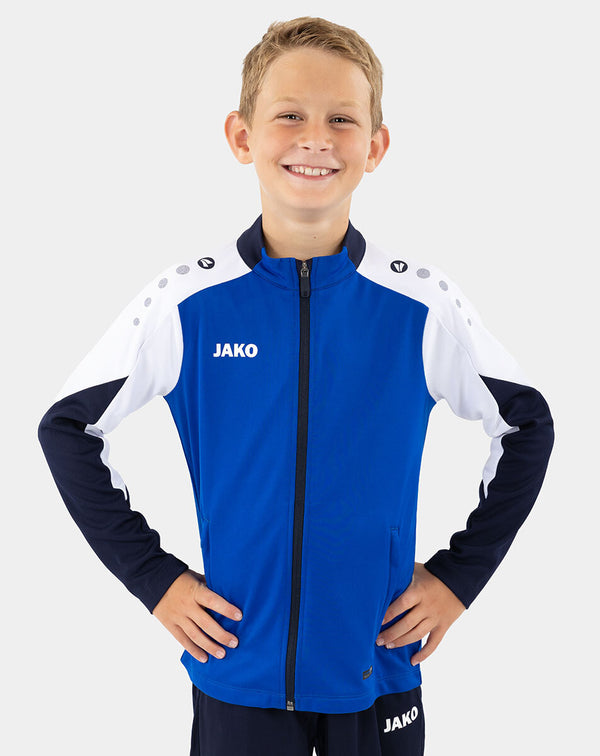 JAKO Polyesterjacke Dynamic - royal/weiß/marine – Bild 2