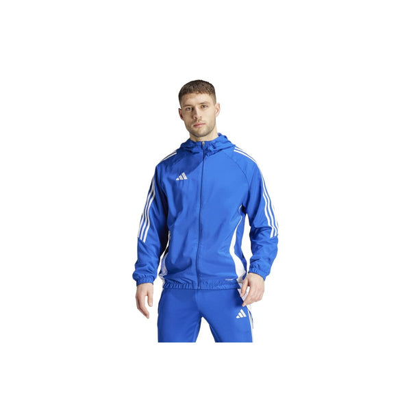 Adidas Tiro 24 Windbreaker Jacke Herren - blau/weiß – Bild 2