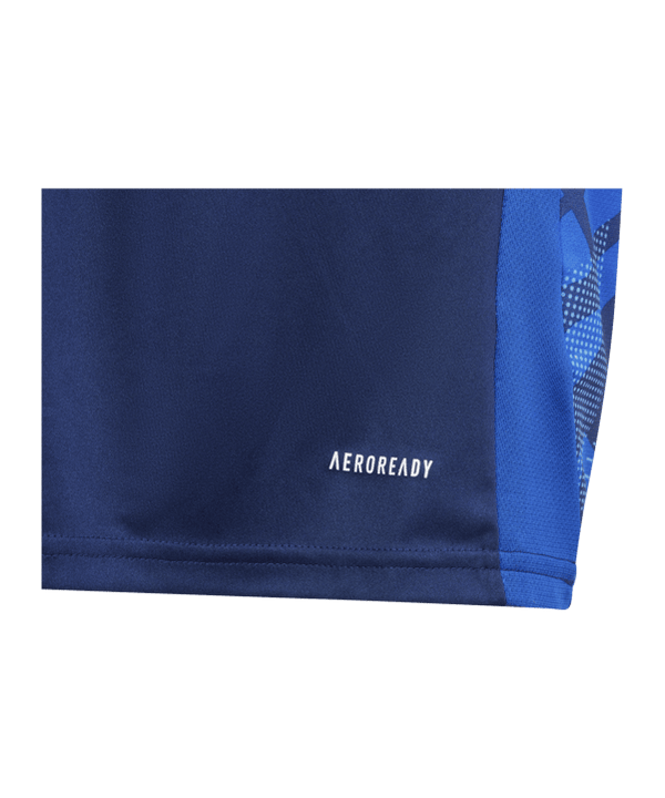 Adidas Tiro 24 Competition Spielertrikot Kinder blau dunkelblau – Bild 4