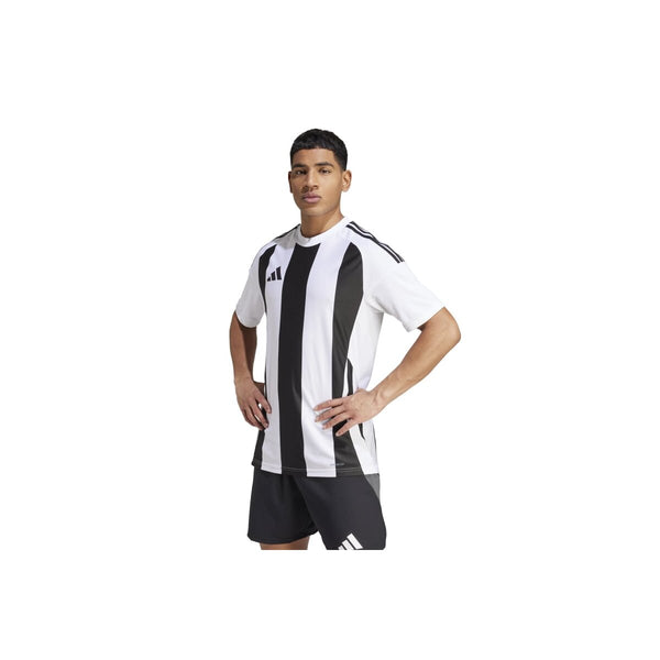 Adidas Striped 24 Trikot Herren - weiß/schwarz – Bild 3