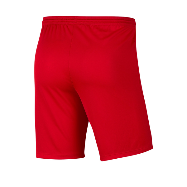 Nike Herren Fußball Park 3 Shorts rot weiß – Bild 7