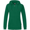 JAKO Kapuzenjacke Organic - grün – Bild 1