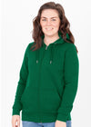 JAKO Kapuzenjacke Organic - grün – Bild 2