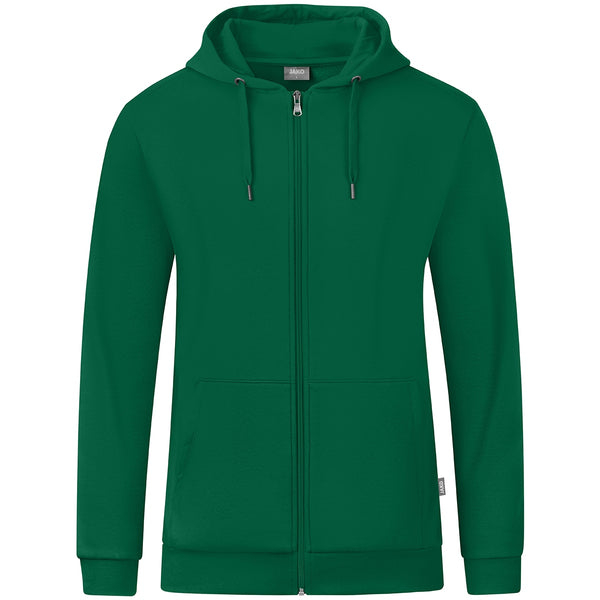 JAKO Kapuzenjacke Organic - grün – Bild 6