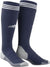 Adidas Adisock 18 Herren Match Stutzen Kniestrümpfe Fußballsocken dunkelblau weiß – Bild 1