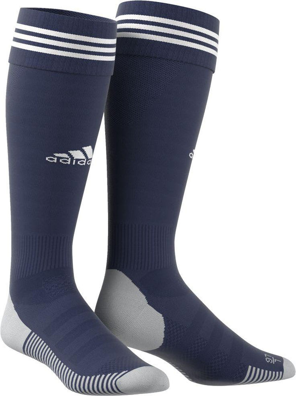 Adidas Adisock 18 Herren Match Stutzen Kniestrümpfe Fußballsocken dunkelblau weiß – Bild 1