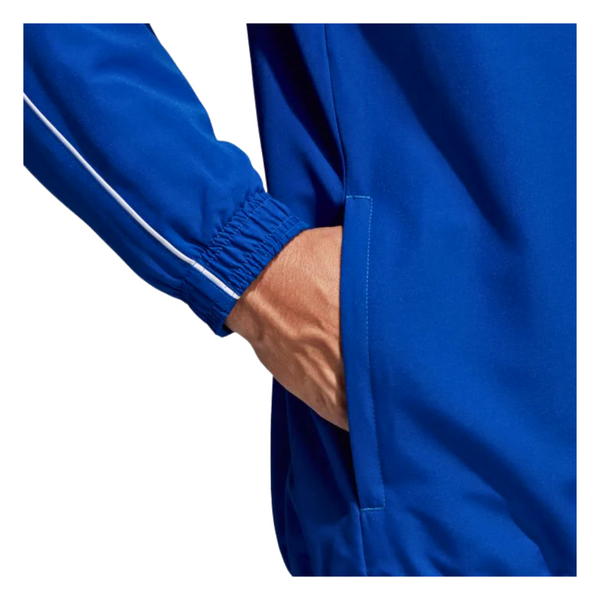 Adidas Core 18 Präsentationsjacke Herren blau – Bild 9