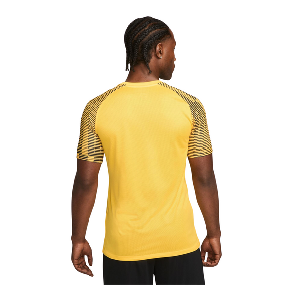 Nike Herren Academy 22 Trikot gelb schwarz – Bild 8