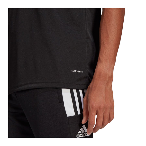 Adidas Squadra 21 Poloshirt Herren - schwarz – Bild 4