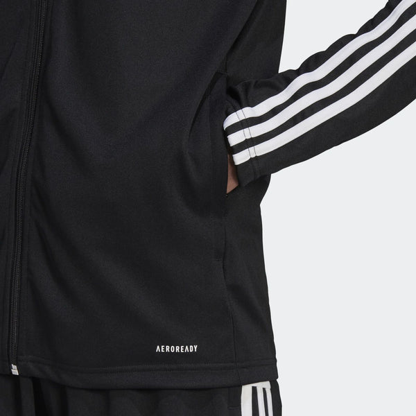 Adidas Tiro Essentials Jacke - schwarz weiß – Bild 3