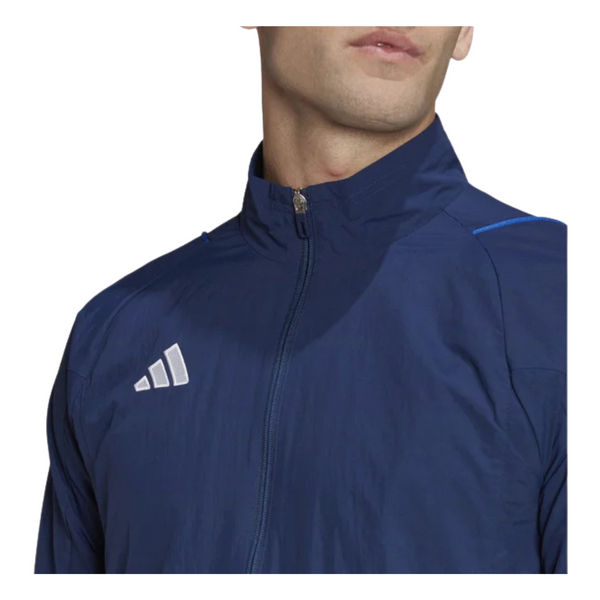 Adidas Tiro 23 Competition Präsentationsjacke Herren navy weiß – Bild 15