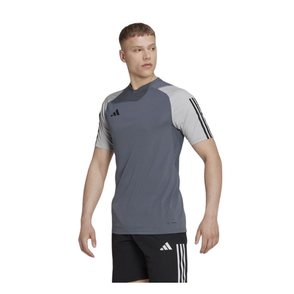 Adidas Tiro 23 Competition Trikot Herren - grau/weiß – Bild 11