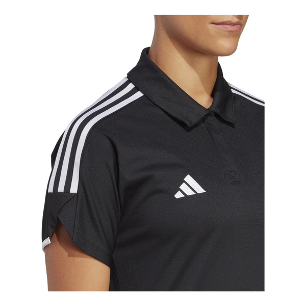 Adidas Damen Polo Tiro 23 League - Schwarz – Bild 3