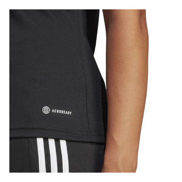Adidas Damen Polo Tiro 23 League - Schwarz – Bild 4