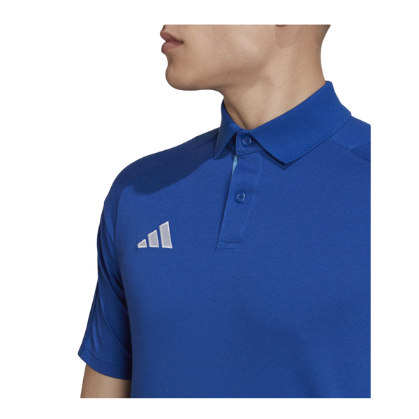 Adidas Tiro 23 Competition Poloshirt Herren blau weiß – Bild 4