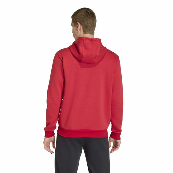 Adidas Entrada 26 - Hoodie - rot/weiß – Bild 6