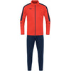 JAKO Trainingsanzug Polyester Power - flame/marine – Bild 2