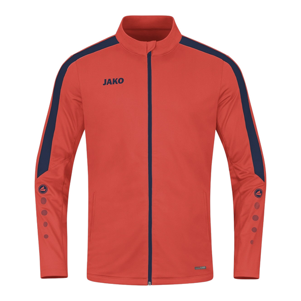 JAKO Trainingsanzug Polyester Power - flame/marine – Bild 3