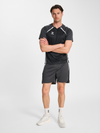 Hummel hmlLEAD 2.0 Jersey S/S - Schwarz / Asphalt