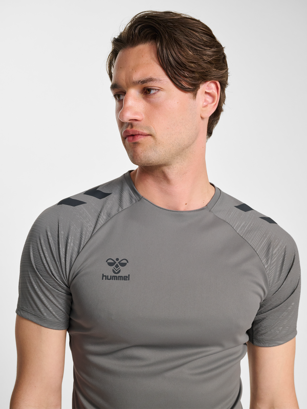 Hummel hmlPRO Training Jersey S/S - Stahlgrau