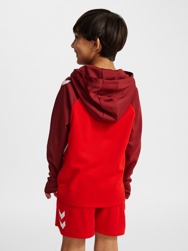 Hummel hmlLEAD 2.0 Zip Hoodie Kids - Rot / Bordeaux
