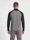 Hummel hmlLEAD 2.0 Half Zip - Stahlgrau / Asphalt
