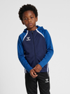 Hummel hmlLEAD 2.0 Zip Hoodie Kids - Marine / Blau