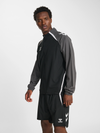Hummel hmlLEAD 2.0 Woven Jacket - Schwarz / Asphalt